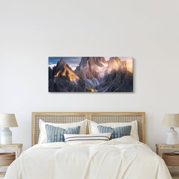 Slika - Planinska panorama (120x50 cm)
