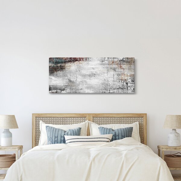 Slika - Apstraktno teksturirano platno (120x50 cm)