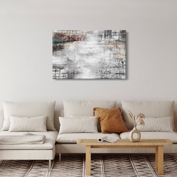 Slika - Apstraktno teksturirano platno (90x60 cm)