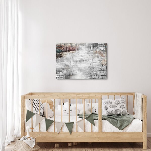Slika - Apstraktno teksturirano platno (70x50 cm)