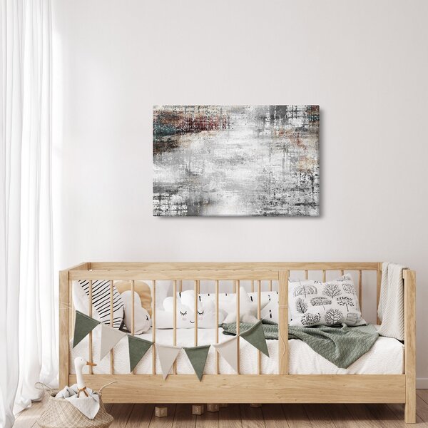 Slika - Apstraktno teksturirano platno (90x60 cm)