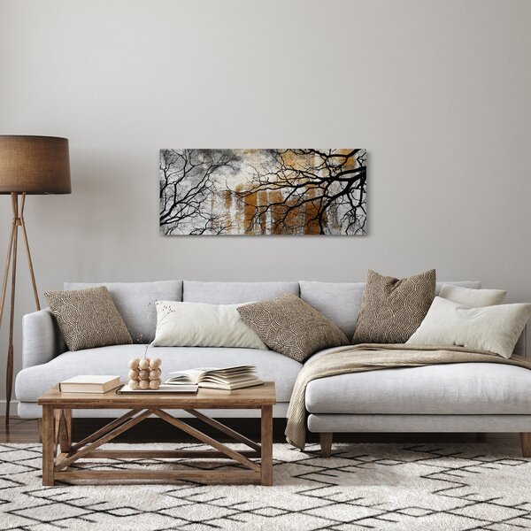 Slika - Siluete drveća (120x50 cm)