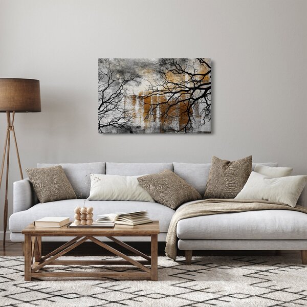 Slika - Siluete drveća (90x60 cm)