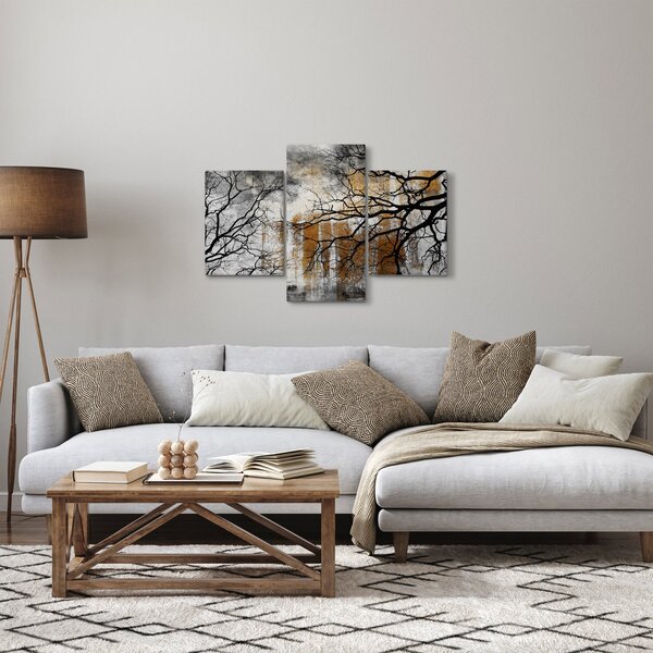 Slika - Siluete drveća (90x60 cm)