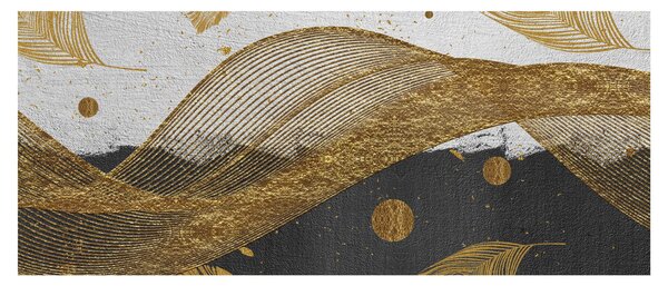 Slika - Zlatno perje (120x50 cm)