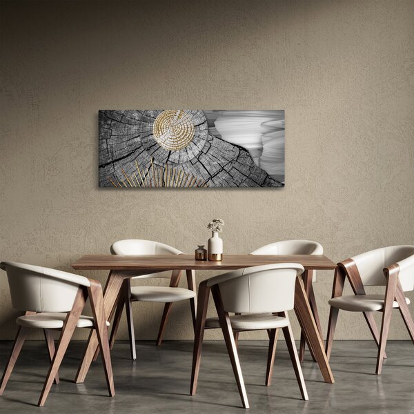 Slika - Deblo u kolažu (120x50 cm)