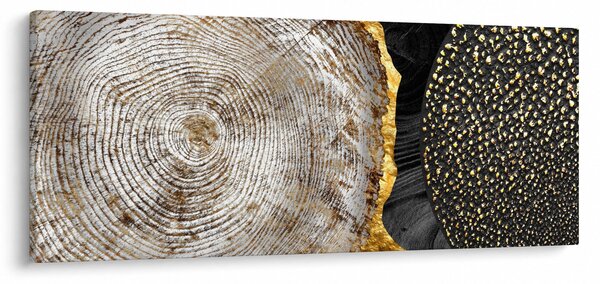 Slika - Deblo u kolažu 2 (120x50 cm)