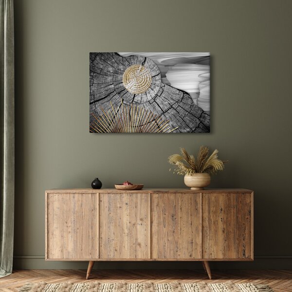Slika - Deblo u kolažu (90x60 cm)