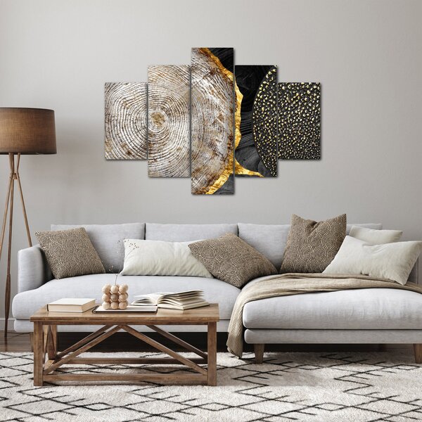 Slika - Deblo u kolažu 2 (150x105 cm)