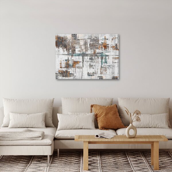 Slika - Apstraktni potezi (70x50 cm)