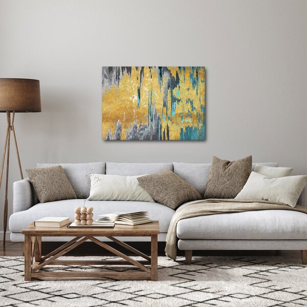 Slika - Zlatni dizajn (70x50 cm)