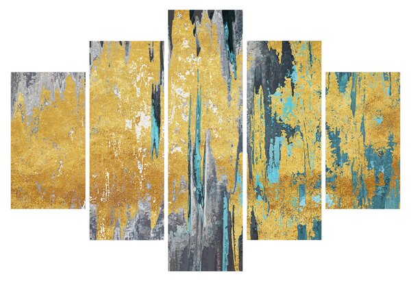Slika - Zlatni dizajn (150x105 cm)