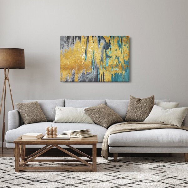 Slika - Zlatni dizajn (90x60 cm)