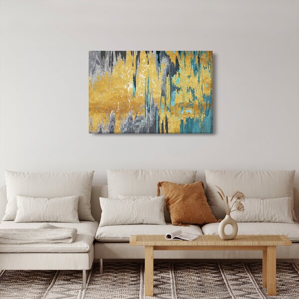 Slika - Zlatni dizajn (90x60 cm)