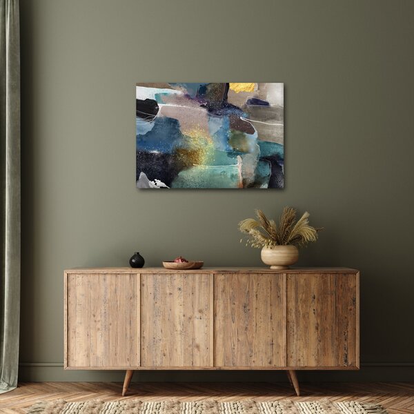 Slika - Akvarel apstrakcija (70x50 cm)