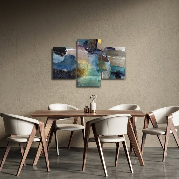 Slika - Akvarel apstrakcija (90x60 cm)