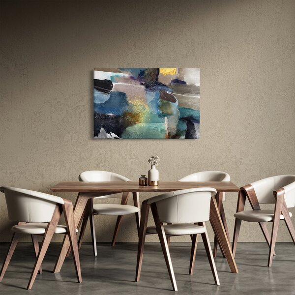Slika - Akvarel apstrakcija (90x60 cm)