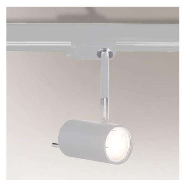 Shilo 7680 - Reflektorska svjetiljka za tračni sustav FUSSA 1xGU10/15W/230V bijela