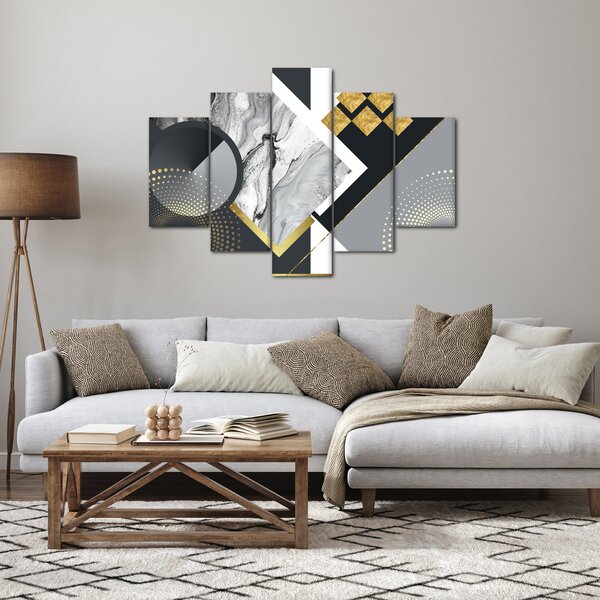 Slika - Teksturirani kolaž (150x105 cm)