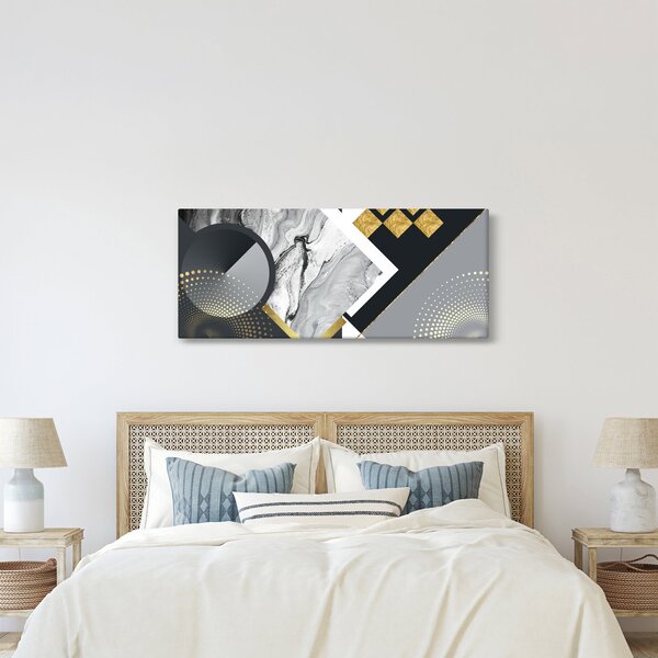 Slika - Teksturirani kolaž (120x50 cm)