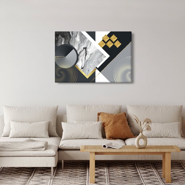 Slika - Teksturirani kolaž (90x60 cm)