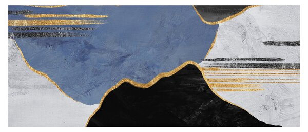 Slika - Teksturirani oblici (120x50 cm)