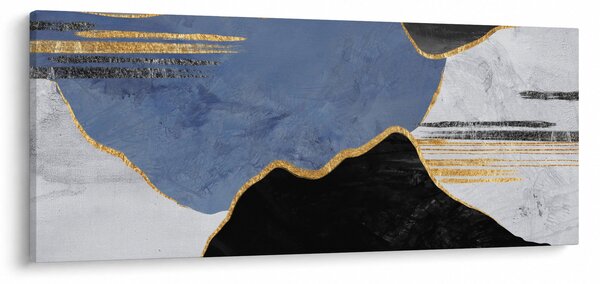 Slika - Teksturirani oblici (120x50 cm)