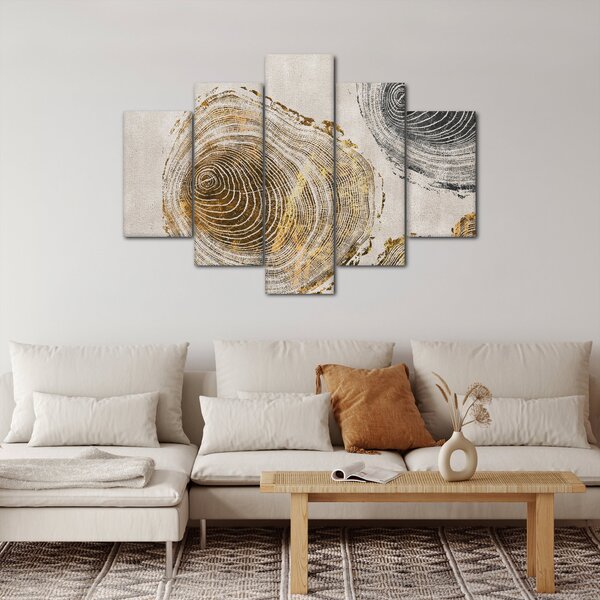 Slika - Apstrakcija debla (150x105 cm)