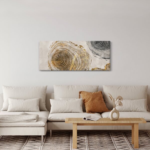 Slika - Apstrakcija debla (120x50 cm)