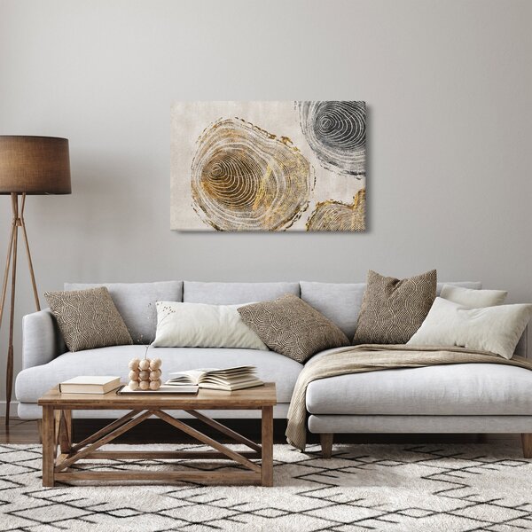 Slika - Apstrakcija debla (90x60 cm)