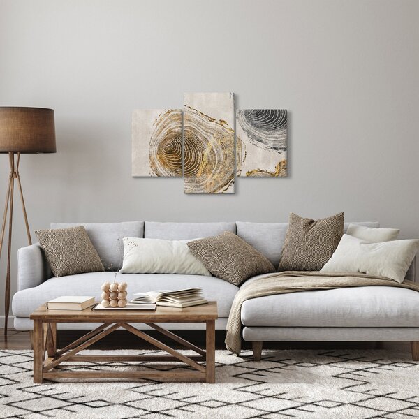 Slika - Apstrakcija debla (90x60 cm)