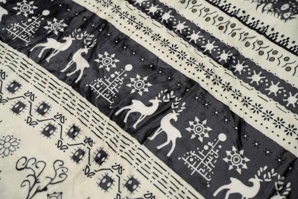 Posteljina mikropliš WINTER DEER siva Dimenzije posteljine: 70 x 90 cm | 140 x 220 cm