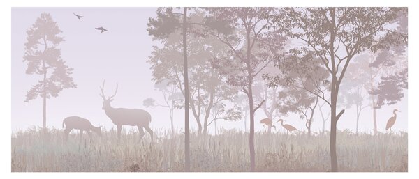 Slika - Šumica, jednobojna (120x50 cm)