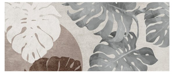 Slika - Dizajn s lišćem (120x50 cm)