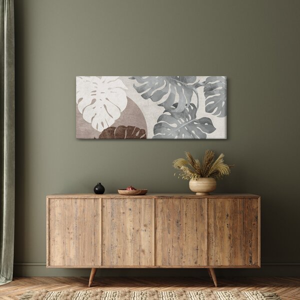 Slika - Dizajn s lišćem (120x50 cm)