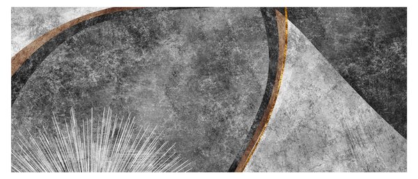 Slika - Apstrakcija u betonu (120x50 cm)