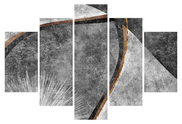 Slika - Apstrakcija u betonu (150x105 cm)