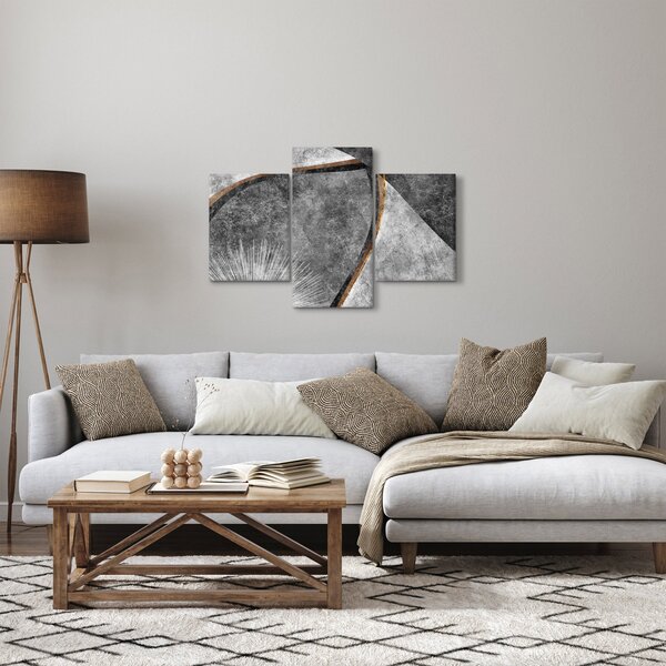 Slika - Apstrakcija u betonu (90x60 cm)
