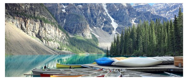 Slika - Jezero Moraine (120x50 cm)