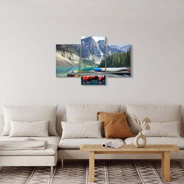Slika - Jezero Moraine (90x60 cm)