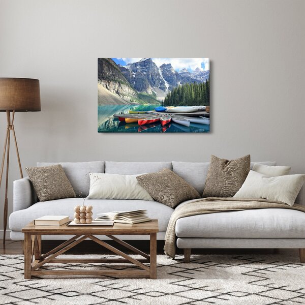 Slika - Jezero Moraine (90x60 cm)