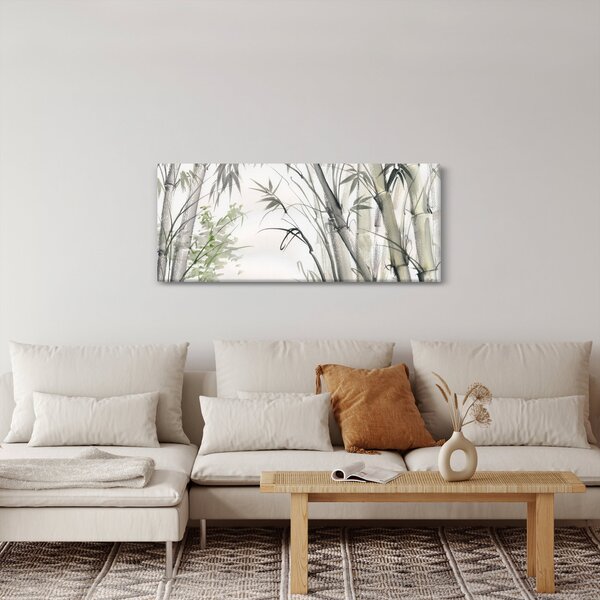 Slika - Bambusi, crtež (120x50 cm)