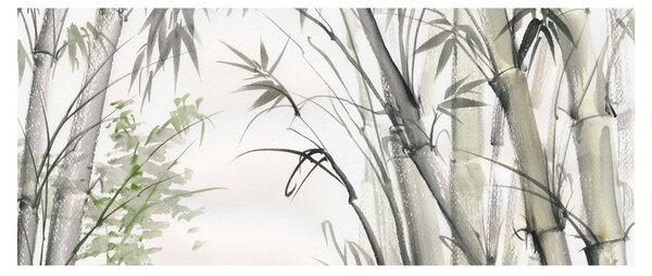 Slika - Bambusi, crtež (120x50 cm)