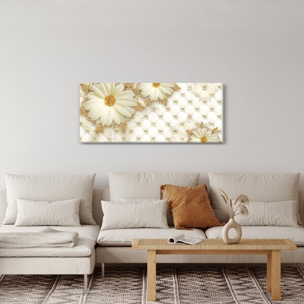 Slika - Zlatni kolaž (120x50 cm)