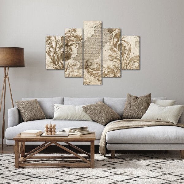 Slika - Zid s cvijećem (150x105 cm)