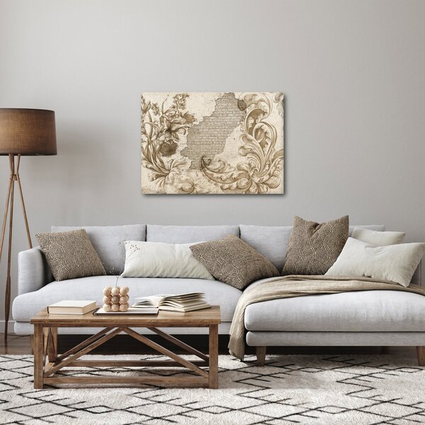 Slika - Zid s cvijećem (70x50 cm)
