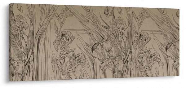 Slika - Obrisi biljaka (120x50 cm)