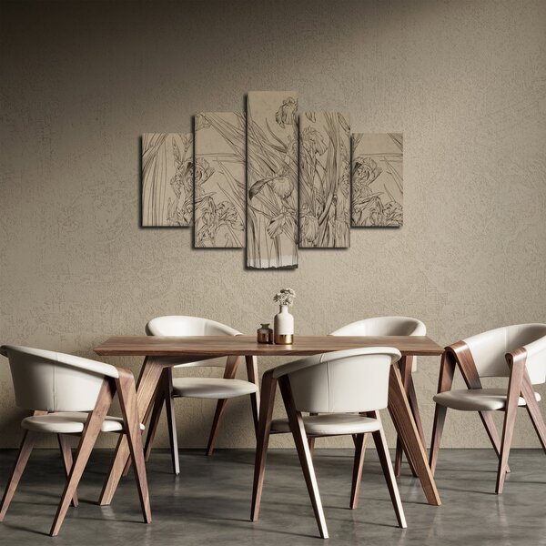 Slika - Obrisi biljaka (150x105 cm)