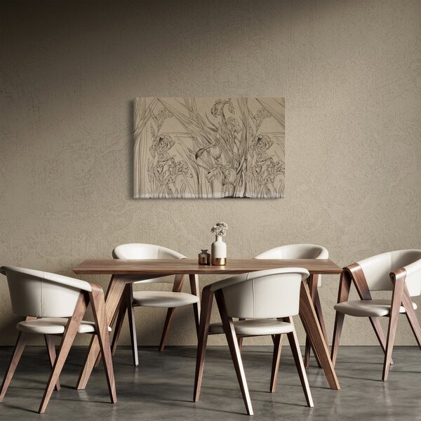 Slika - Obrisi biljaka (90x60 cm)