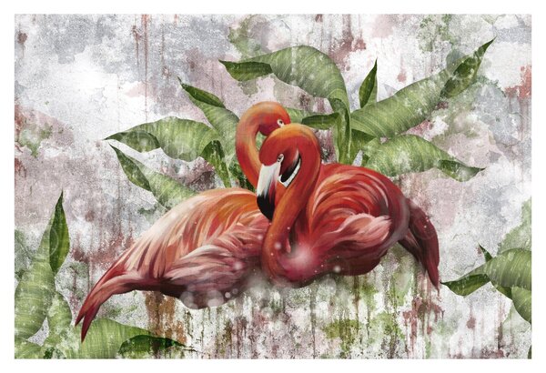 Slika - Flamingosi (90x60 cm)